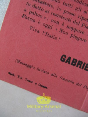 Associazioni Patriottiche Torinesi Fascismo Pre Marcia su Roma | Military Arsenal