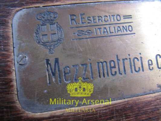 Regio Esercito Mezzi Metrici e Compassi per l'Artiglieria | Military Arsenal