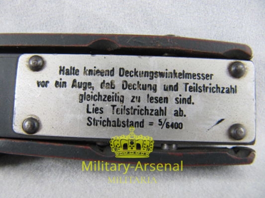 WWII  Wehrmacht Deckungswinkelmesser | Military Arsenal