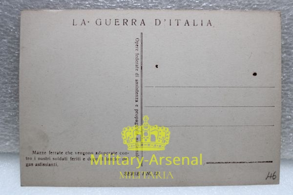 WWI Cartolina La Guerra D'Italia | Military Arsenal