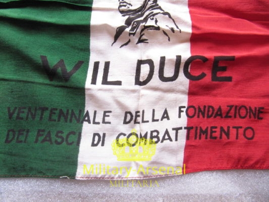 Duce Mussolini fazzoletto di propaganda | Military Arsenal
