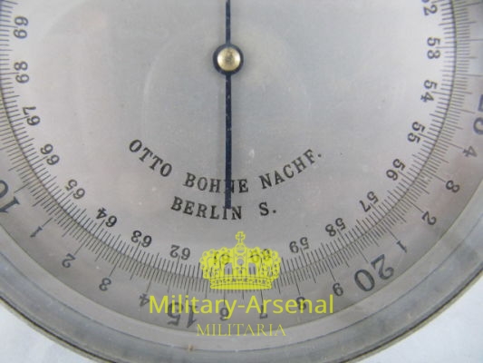 WWI altimetro Höhenmesser Otto Bohne Nachf., Berlin S. | Military Arsenal