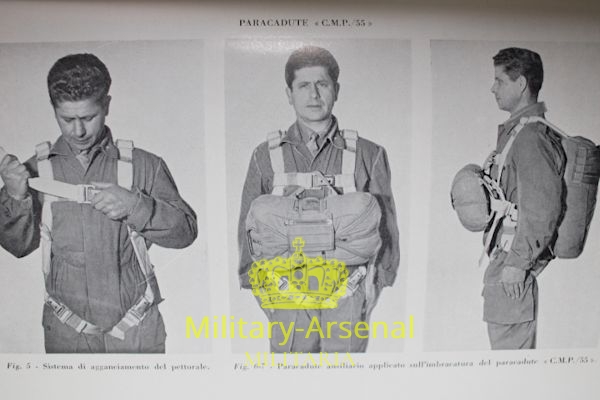 Manuale istruzione sul paracadute C.M.P. 1955 | Military Arsenal