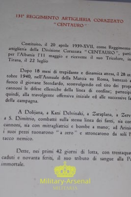 131° Reggimento Corazzato Centauro 1941 | Military Arsenal