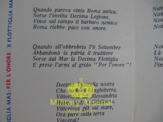 Flottiglia Decima Mas RSI | Military Arsenal