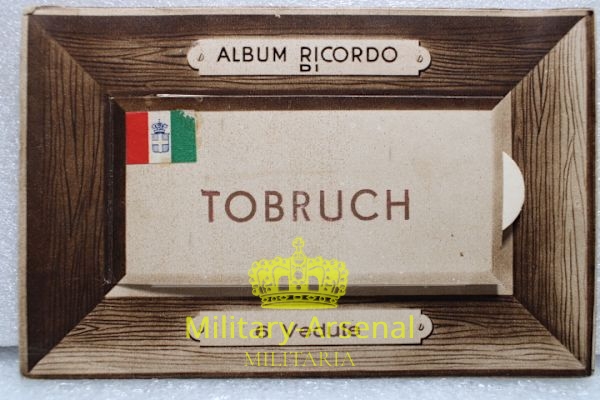 Cartolina di propaganda coloniale TOBRUCH | Military Arsenal