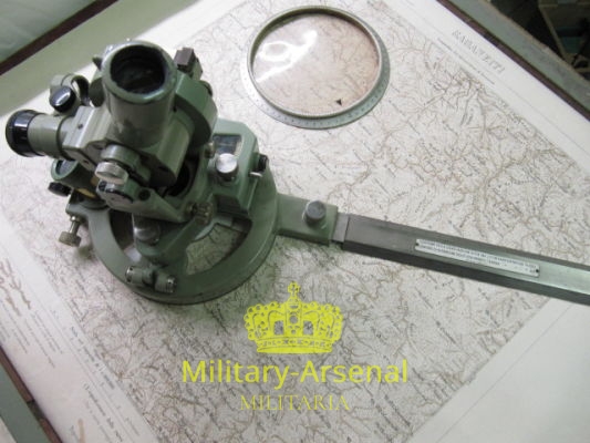 WWII Regio Esercito Artiglieria Tavola Topografica Nistri OMI Roma | Military Arsenal