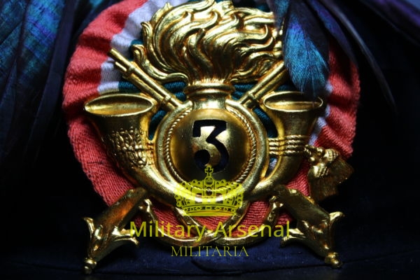  WW II Cappello " MORETTO" da Ufficiale del Corpo dei Bersaglieri 3° reggimento | Military Arsenal