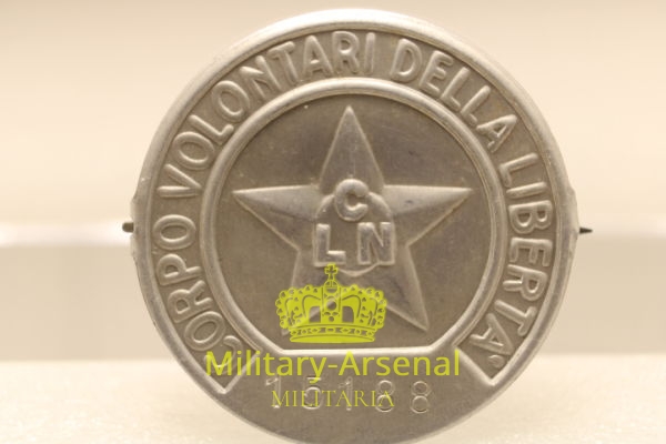 Distintivo CLN Corpo Volontari della Libertà  | Military Arsenal