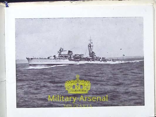 Regia Marina Calendario Incrociatore Attendolo 1942 | Military Arsenal