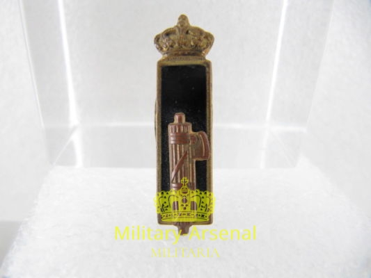 Milizia MVSN distintivo Camicia Nera con corona | Military Arsenal