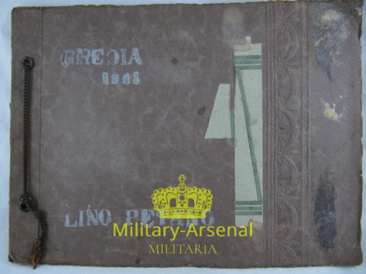 WWII fronte Greco Albanese foto album | Military Arsenal