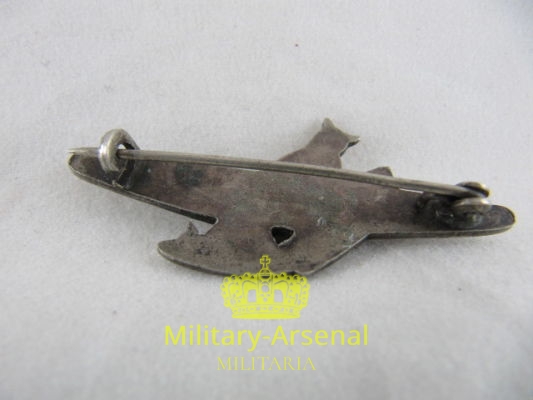 Italo Balbo distintivo di propaganda Crociera Aerea | Military Arsenal