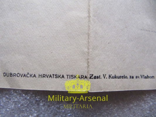 WWII Fronte Jugoslavo XVII° Corpo d'Armata armistizio1941 | Military Arsenal