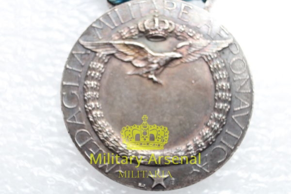 Regia Aeronautica medaglia di lunga navigazione aerea grado argento | Military Arsenal