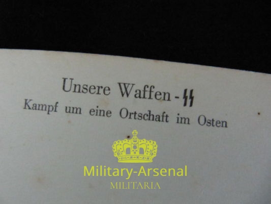 Unsere Waffenn SS postcard postkarte cartolina di propaganda 1 | Military Arsenal