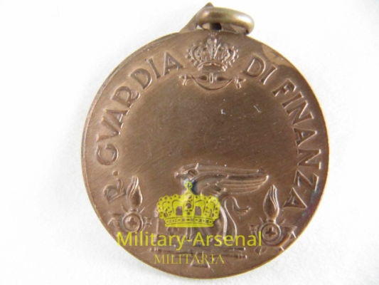 Regia Guardia di Finanza medaglia grande | Military Arsenal