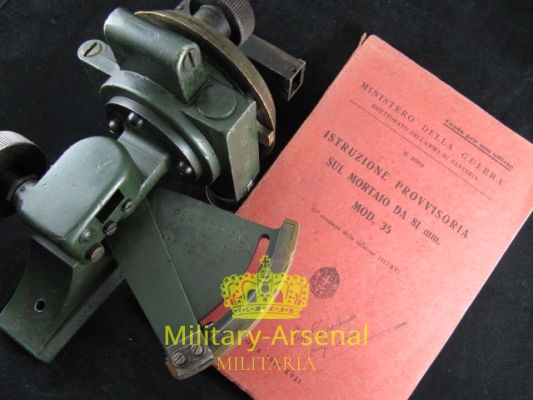 WWII Regio Esercito ottica per mortaio da 81 mod.35 | Military Arsenal