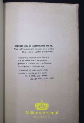 M.V.S.N. 33° Battaglione CC.NN Mentone  | Military Arsenal
