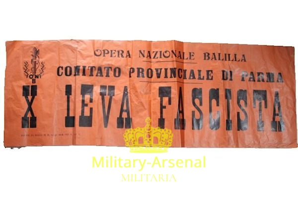 Manifesto X Leva Fascista Parma ONB | Military Arsenal