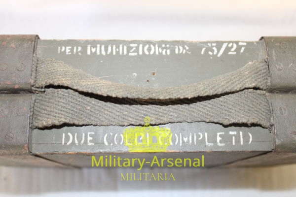 Regio Esercito cassa per artiglieria cannone da 75/27 | Military Arsenal