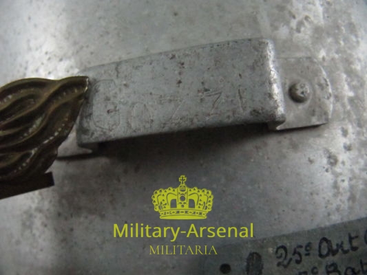 Regio Esercito Italiano 25° Regg. Artiglieria lotto gavetta piastrino fregio | Military Arsenal