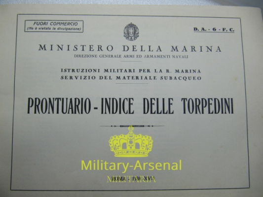 Regia Marina Torpedini | Military Arsenal
