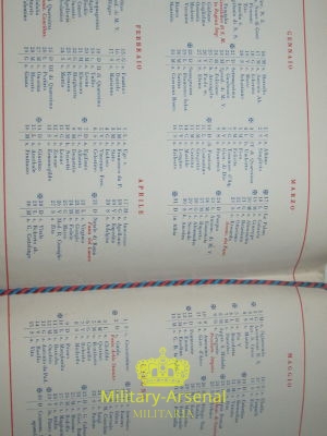 Calendario 3° Regg. Carristi | Military Arsenal