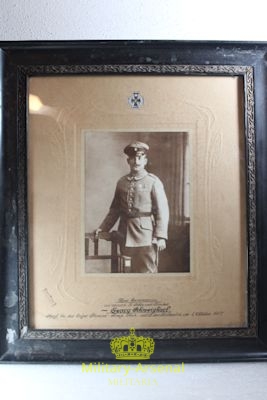 WWI Germania quadro con foto caduto 1918 Pionier-Kompanie | Military Arsenal
