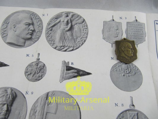 PNF medaglia decennale del partito Fascista | Military Arsenal