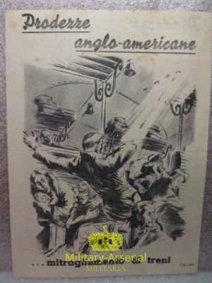 Volantino di Propaganda RSI Repubblica Sociale Italiana 6 | Military Arsenal