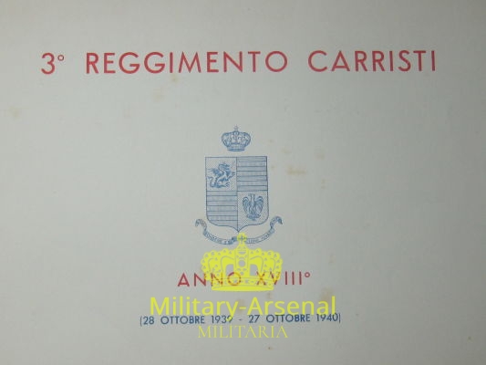 Calendario 3° Regg. Carristi | Military Arsenal