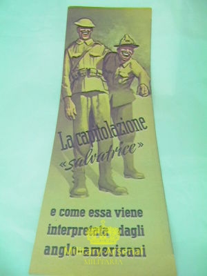 Volantino di Propaganda RSI Repubblica Sociale Italiana 9 | Military Arsenal