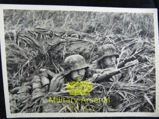 Unsere Waffenn SS postcard postkarte cartolina di propaganda 2 | Military Arsenal
