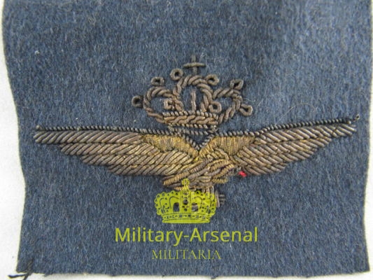 WWII Regia Aeronautica brevetto ricamato | Military Arsenal