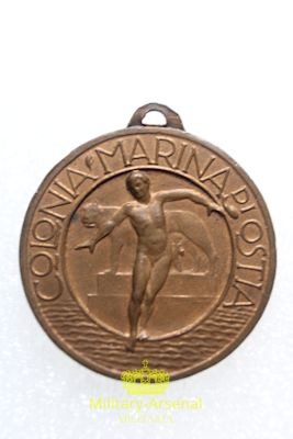 fascismo medaglia colonia marina ostia | Military Arsenal