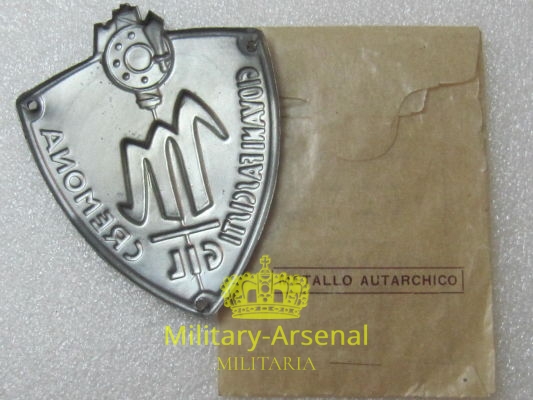 Scudetto da braccio G.I.L. Cremona | Military Arsenal