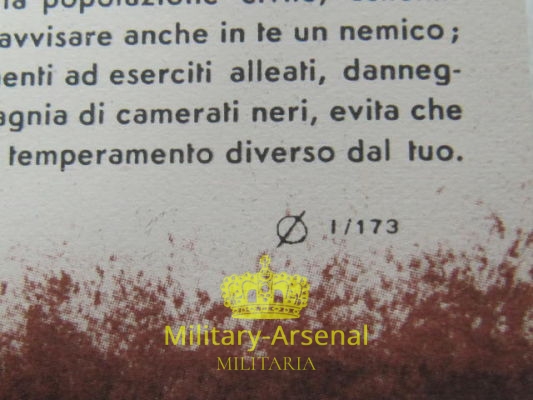 Volantino Repubblica Sociale 2 | Military Arsenal