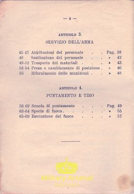 Manuale Mitragliatrice Fiat  Mod.1914 | Military Arsenal