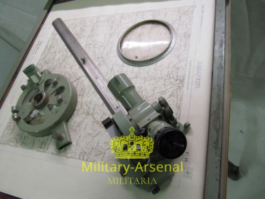 WWII Regio Esercito Artiglieria Tavola Topografica Nistri OMI Roma | Military Arsenal