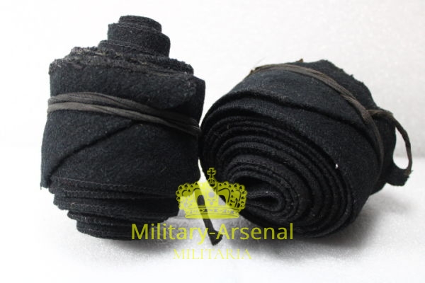 Fasce mollettiere nere P.N.F. Milizia | Military Arsenal