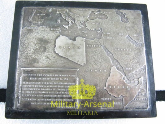 Guerra d'Africa Impero Mussolini ferma carte | Military Arsenal