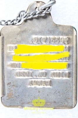 Piastrina di riconoscimento DOG TAG Regio Esercito  | Military Arsenal