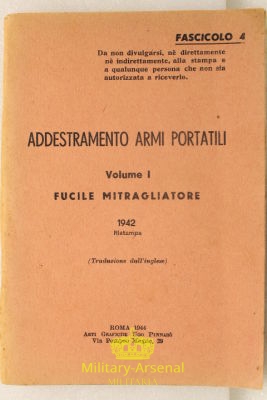 Manuale fucile mitragliatore Bren 1944 | Military Arsenal