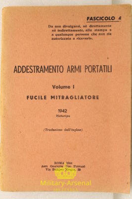 Manuale fucile mitragliatore Bren 1944 | Military Arsenal