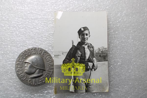 Medaglione GIL modello Comando Generale con foto  | Military Arsenal