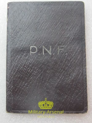 Tessera Capo Settore | Military Arsenal