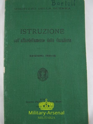 Regio Esercito Cavalleria manuale | Military Arsenal