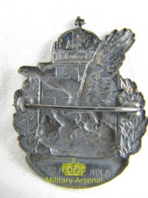 WWI KAPPENABZEICHEN Ungherese M.Kir.309 H.GY.E. | Military Arsenal