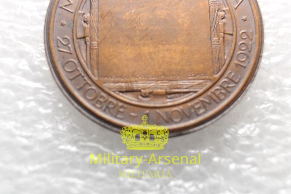 Medaglia commemorativa marcia su Roma 1922  | Military Arsenal